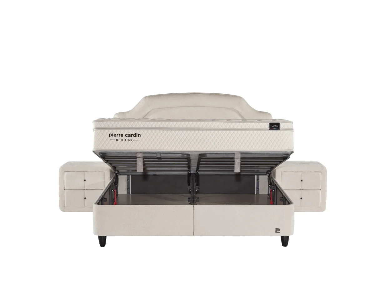 LATINA Bed 200x200 - With Mattress — attēls 5