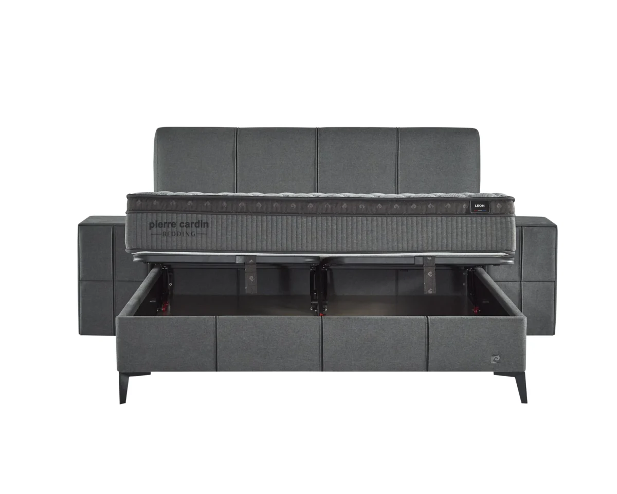 LEON Bed 90x200 - With Mattress — attēls 3