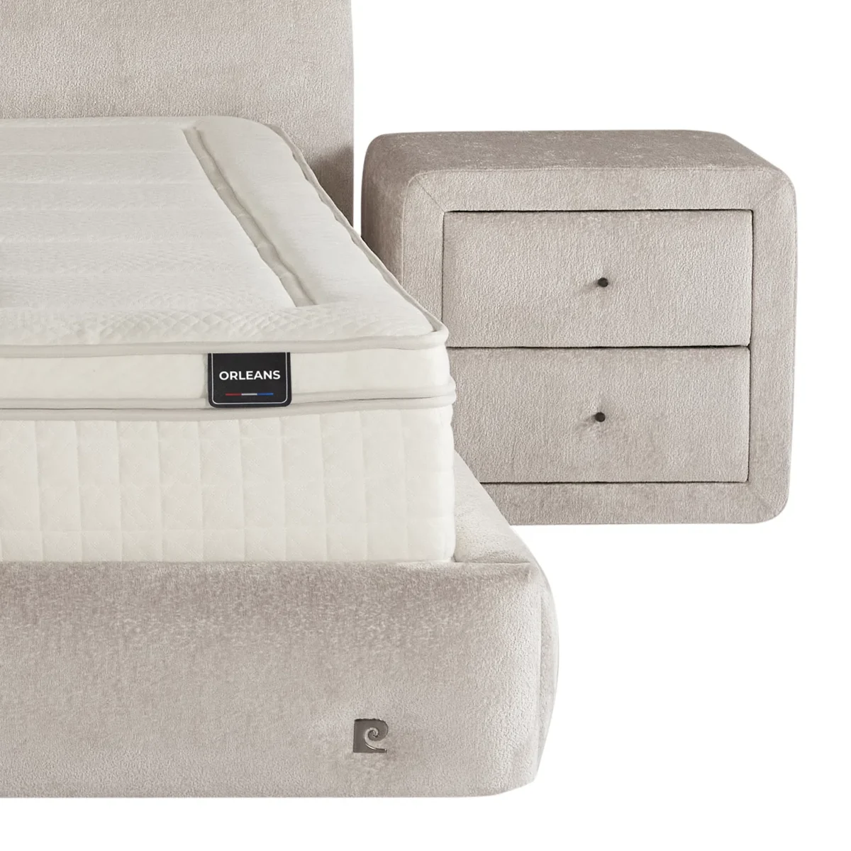 LUNE Bed 140x200 - With Mattress — attēls 9