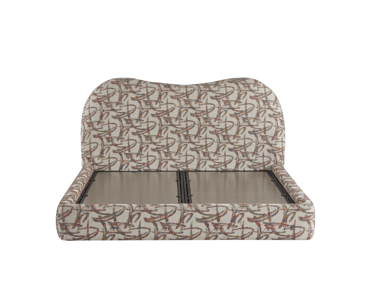 LUNE Pattern Bed 140x200 - With Mattress - Image 10