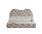 LUNE Pattern Bed 140x200 - With Mattress - Image 3