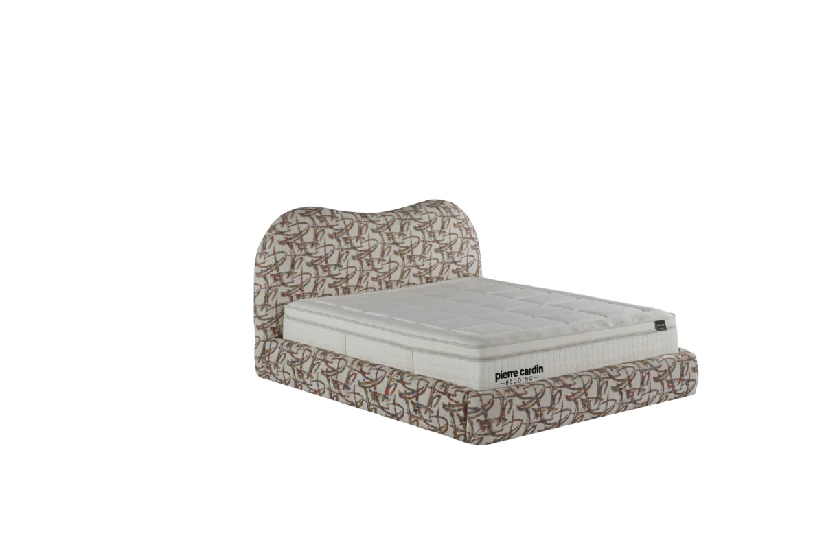 LUNE Pattern Bed 140x200 - With Mattress - Image 8