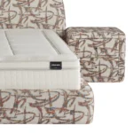 LUNE Pattern Bed 140x200 - With Mattress - Image 9