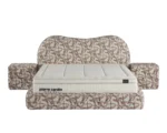 LUNE Pattern Bed 140x200 - With Mattress