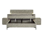 PALAIS Bed 200x200 - With Mattress - Image 3